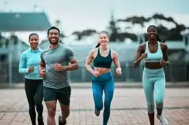 Achieving the Perfect Tone: How Often Should You Exercise for Results? 3 image of man and 3 women doing cardio exercise Bedfordshire to help tone and remove fat from the body.
